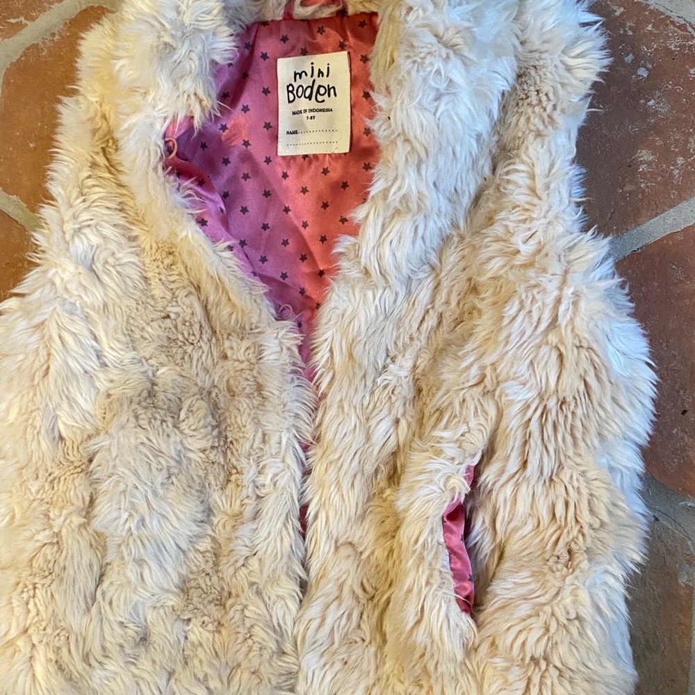 Plush Mini Boden Kids Vest